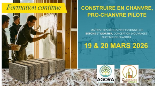 :herb: Construire en chanvre : devenez acteur de la construction durable !