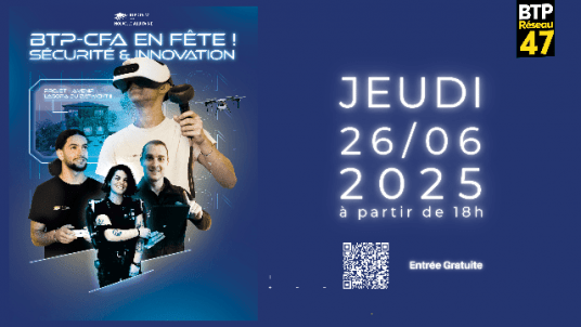 Invitation - BTP CFA en Fête (Les Rendez-vous de l'innovation)