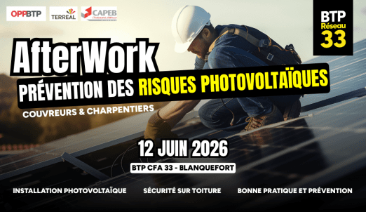 Réunion de prévention sur les risques photovoltaïques