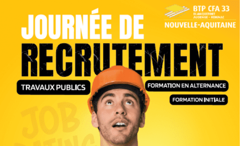 Journée de recrutement Travaux Publics